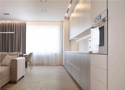 Диффузор под покраску скрытого монтажа SECRET SOFT FRAME D125мм